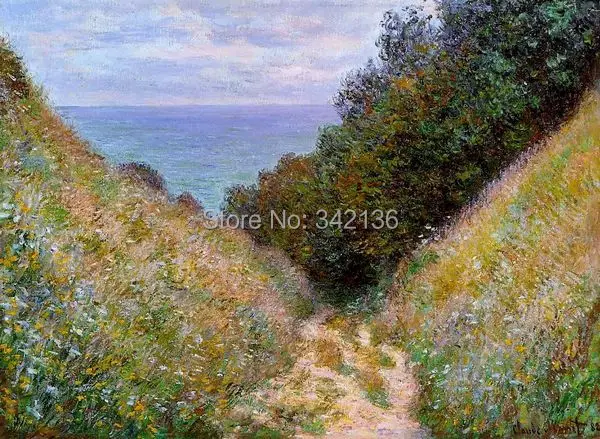 

Clam landscape pictures oil painting by Claude Monet high quality reproduction oil painting for living room wall No Frame
