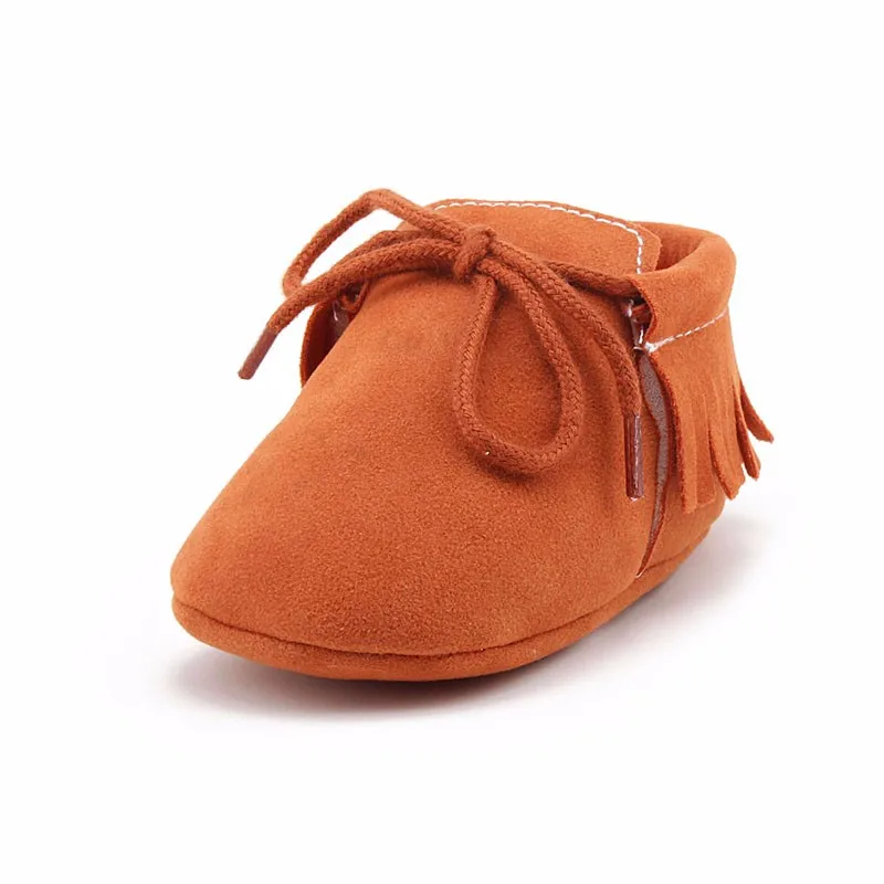 Уникальный дизайн с кисточками; детская обувь для новорожденных; сезон весна-осень; коллекция года; модная нескользящая обувь для мальчика на шнуровке для малышей