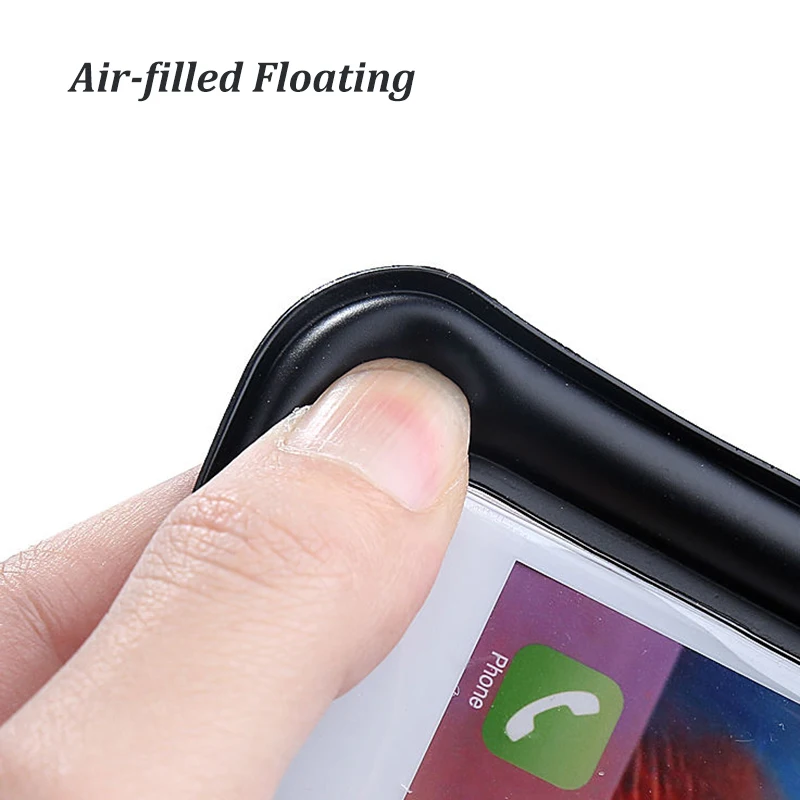 Waterproof Case Bubble Float Bag Cover For iPhone 6 6s 7 8 Plus X Samsung S9 Xiaomi redmi 5 plus HUAWEI P20 lite Water proof