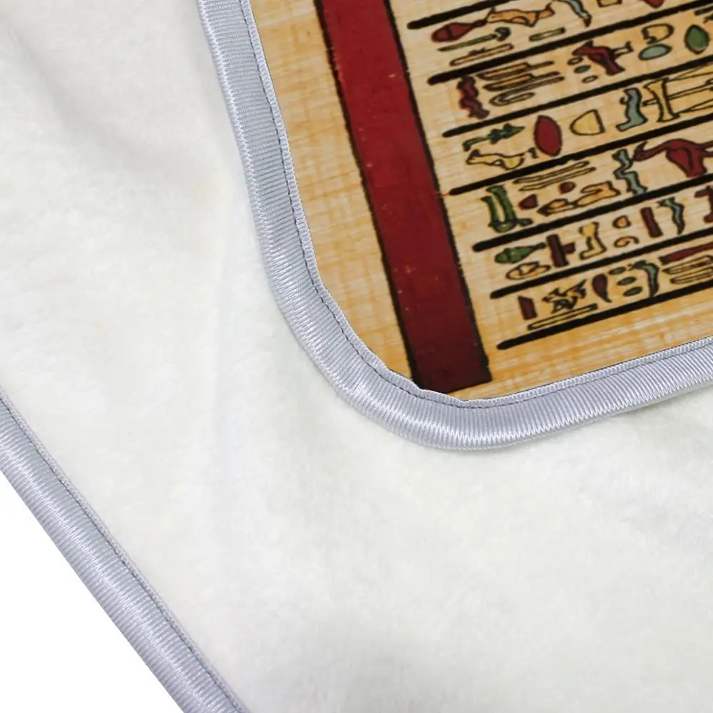 Antique Egyptian Papyrus Blanket Soft Warm Blankets for Bed Couch Sofa Lightweight Travelling Camping Cobija Home Decor Antique Egyptian Papyrus Blanket Soft Warm Blankets for Bed Couch Sofa Lightweight Travelling Camping Cobija Home Decor