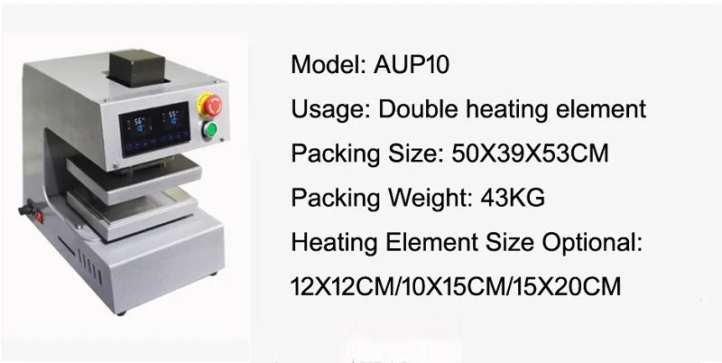Электрический канифоль пресс с 15x20 см нагревательные пластины для изготовления канифоль(не нужен воздушный компрессор