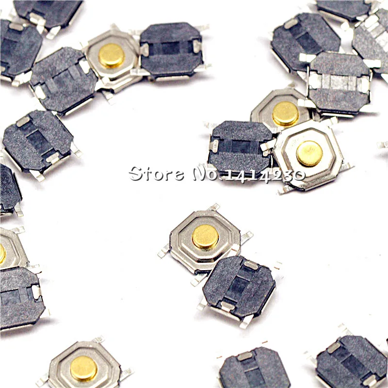 

10PCS 4*4*1.9mm 4x4x 1.9MM 4X4X1.9mm Tactile Push Button Switch Tact 4 Pin Switch Micro Switch SMD