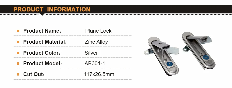 AB301-1 шкаф из цинкового сплава замок для металлической промышленная распределительная коробка плоский замок 147x33 мм самолет для почтового ящика, шкафа замок