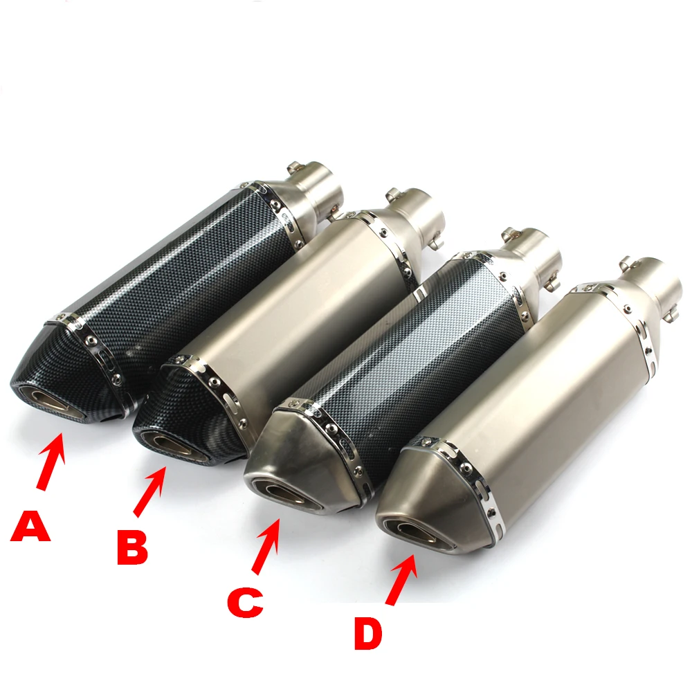 Motoo-de la motocicleta silenciador de Escape de enlace medio escapar para DUCATI 696. 2008-2014, 796/795, 2010-2014 con Slip-On