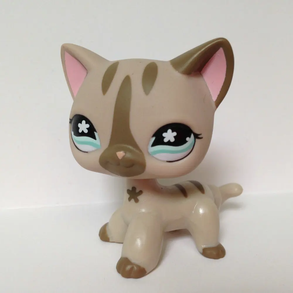 

Pet Shop Animal Doll Figure For Child Toy Boy and Gril Short Hair Cat DWA284