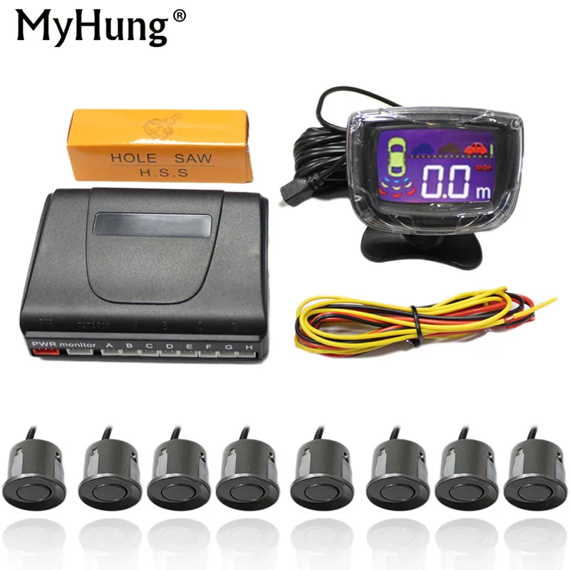 Car Parking Sensor Kit Auto LED Display Sensors For All Cars Reverse