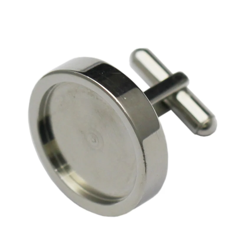 

Beadsnice Personalized Cufflink Blanks Stainless Steel Men's Cufflink Base Groomsmen Gift High Quality 35771
