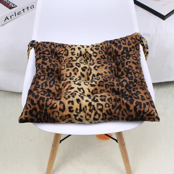

Fashion Leopard Print Throw Pillow Cushion zebra strip Square Seat Cushion