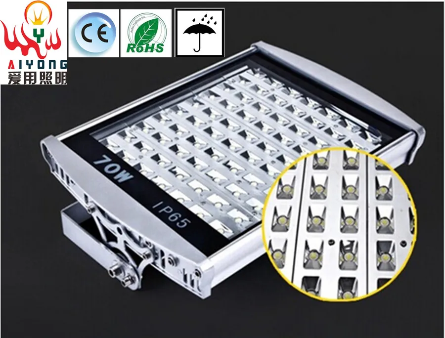 

led flood light outdoor projection lamp lights floodlights tunnel 56W70W84W98W led outdoor lighting