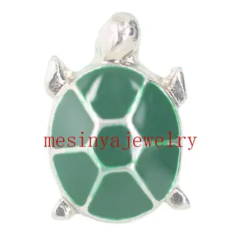 

10pcs tortoise floating charms for glass locket Min amount $15 per order mixed items,FC-008