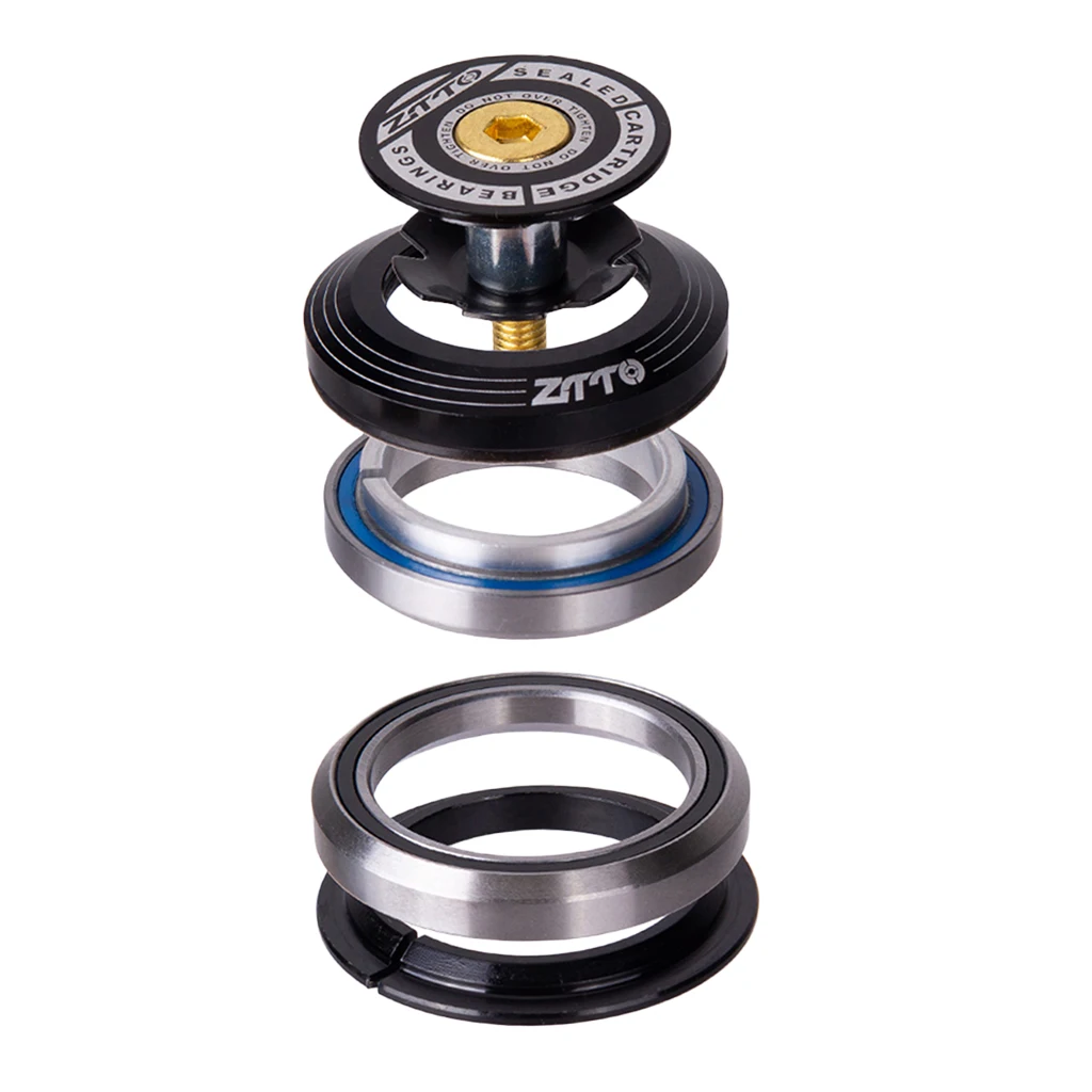 Perfeclan 1-1/4' Threadless Headset MTB Bike Bicycle Head Set Replacement Adjust Bike's Steering System Bicycle Parts