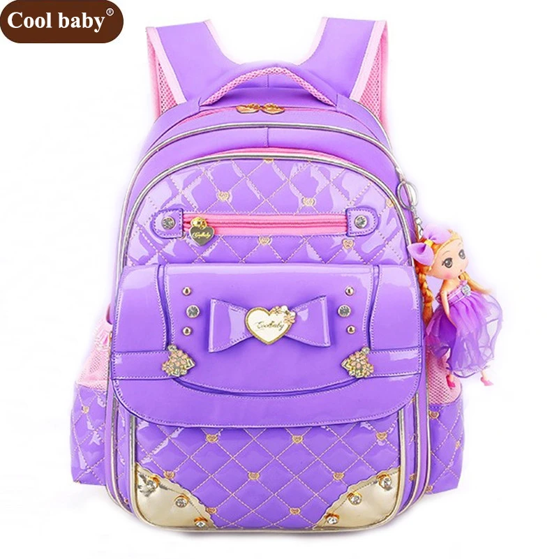 Школьные сумки Coolbaby для девочек сумка из искусственной кожи 2019 корейские детские