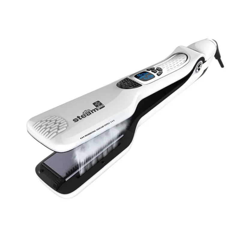 

LCD Hair Straightener iron Hair Flat Iron Professional Steampod Hair Straightener Electric Steam Hair Straightener Fast Heating