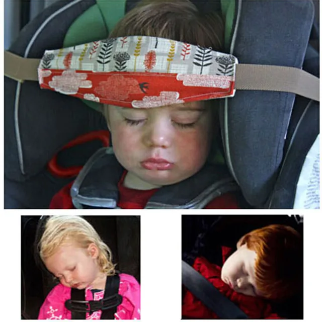 1.5m/59" Baby Car Seat Headrest Sleeping Head Support Pad Cover For Kids Travel Interior