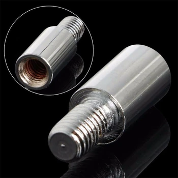 

4 PCS 0.9cm*1.5cm Shaft Extender Extension Rod For Arcade Sanwa Three Joystick Silver 1.5cm Shaft Stick 15mm long Shaft Joystick