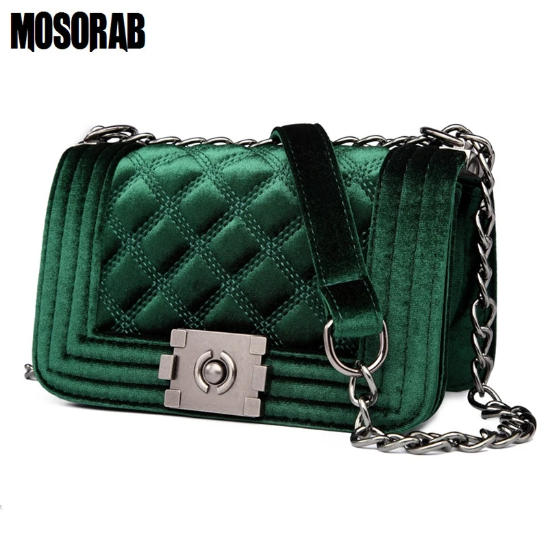 MOSORAB Velour Crossbody bag Women Bag Luxury Women Handbags Purse Designer Brand Ladies Chain Velvet Shoulder Messenger Bags MOSORAB Velour Crossbody bag Women Bag Luxury Women Handbags Purse Designer Brand Ladies Chain Velvet Shoulder Messenger Bags