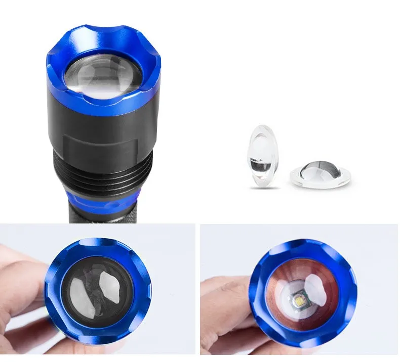 Flash Deal INBIKE Bike Light Front Handlebar with Torch Holder Led Bicycle Front Light Cycling Flashlight Q5 Zoom Bicycle Accessories IL779 18