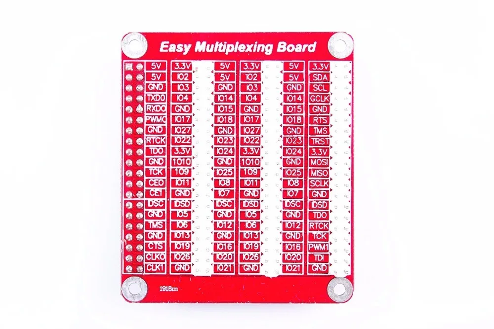 Aokin для Raspberry PI GPIO Плата расширения макет легко плата мультиплексирования от одного до трех с винтом для Raspberry PI 2 3 B +