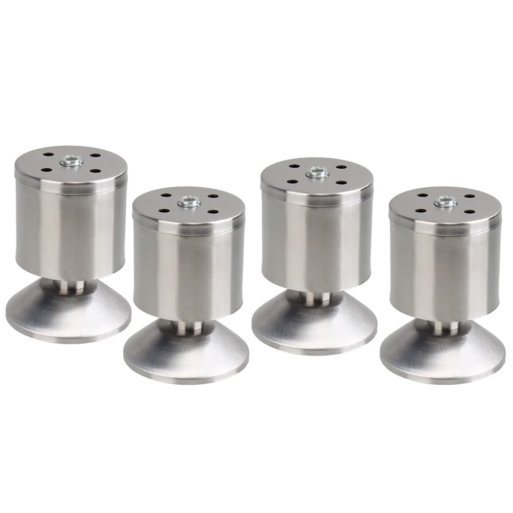 Pies De Muebles De Metal 5.31// 13.5cm,Negro 4 Piezas Patas De Mesa De Tri/ángulo De Metal De Metal Pies De Armario Reemplazo De Bricolaje Para Gabinete Sof/á Estante De Sof/á