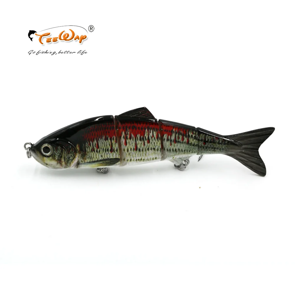 

New Product Fishing Lure 4 Segment Swimbait Crankbait Hard Bait Slow 19g 12cm Fishing hook Fishing Tackle FL4-M04