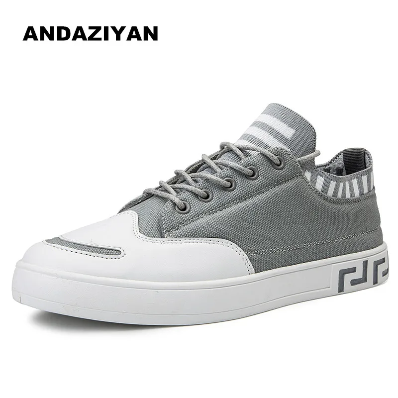 

Trend casual shoes personality open smile student canvas shoes men