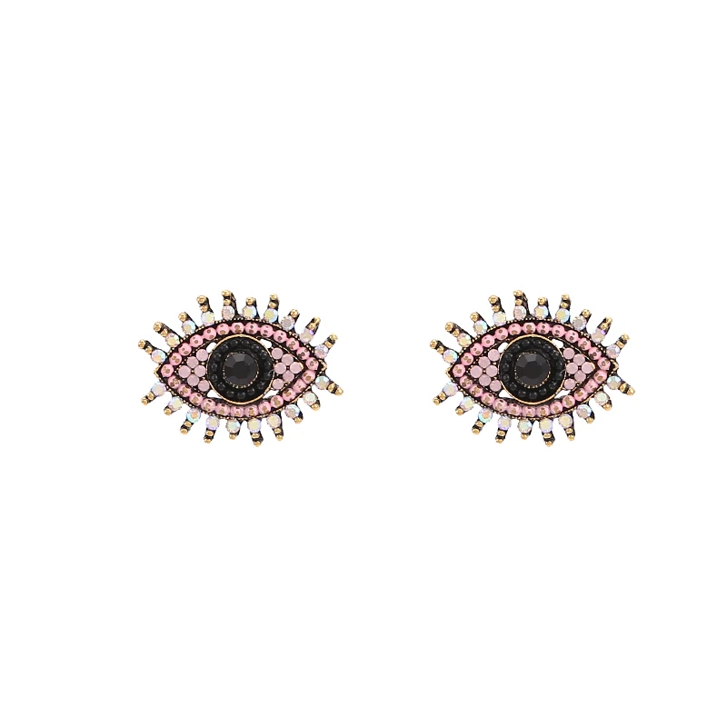 Stud Earrings stud earrings for women statement oorbellen Wedding Earring Pink