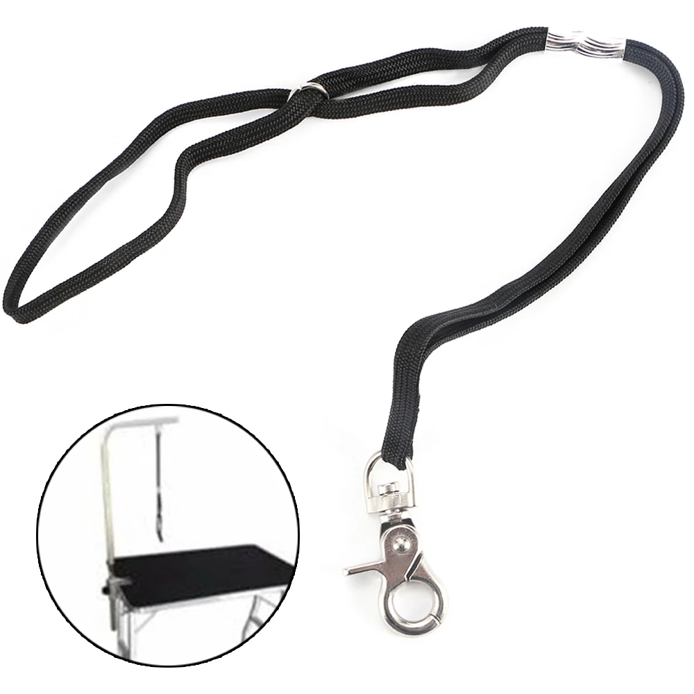 

Dog Pet Cat Animal Noose Loop Lock Clip Rope For Grooming Table Arm Bath Adjustable Restraint Rope Harness Pet Accessories