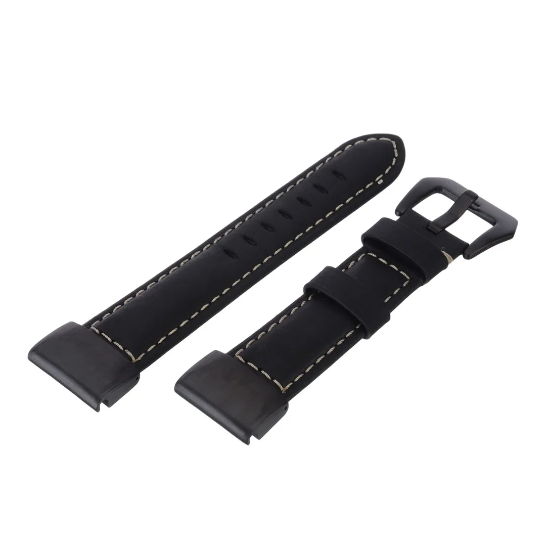 Shellhard New Quick Fit Genuine Leather Watchbands For Garmin Fenix 5/Fenix 5X 2 Colors Watch Band Wristband Strap