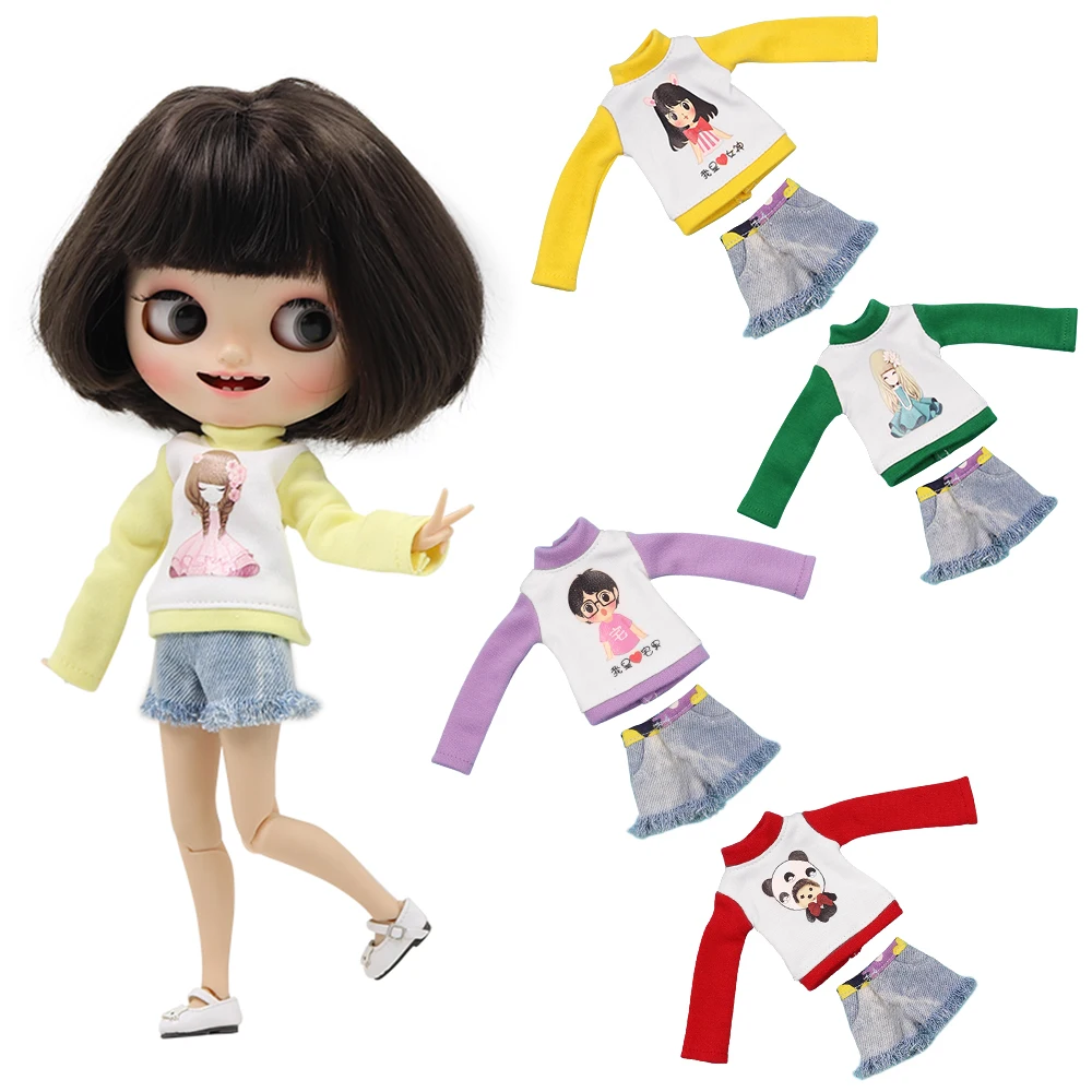 ICY DBS Blyth doll licca body bjd Новый Повседневный Спортивный стиль с длинными рукавами