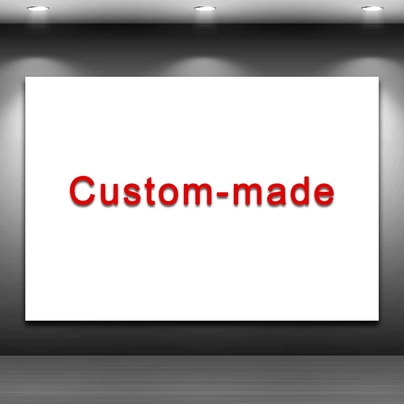 

1PCS Custom-made Artistic Print Drawing on Canvas Spray Oil Painting Decoration Home Framed wall art picture dropshipping AE000A