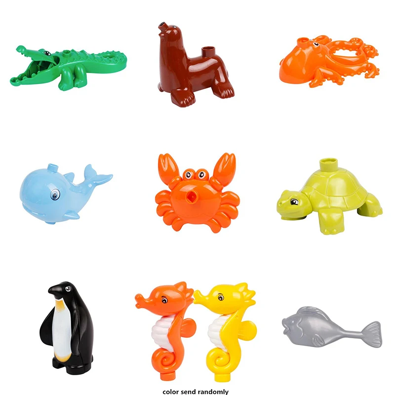 Classic Animal Ocean Zoo Big Building font b Blocks b font Child Kids font b Toys
