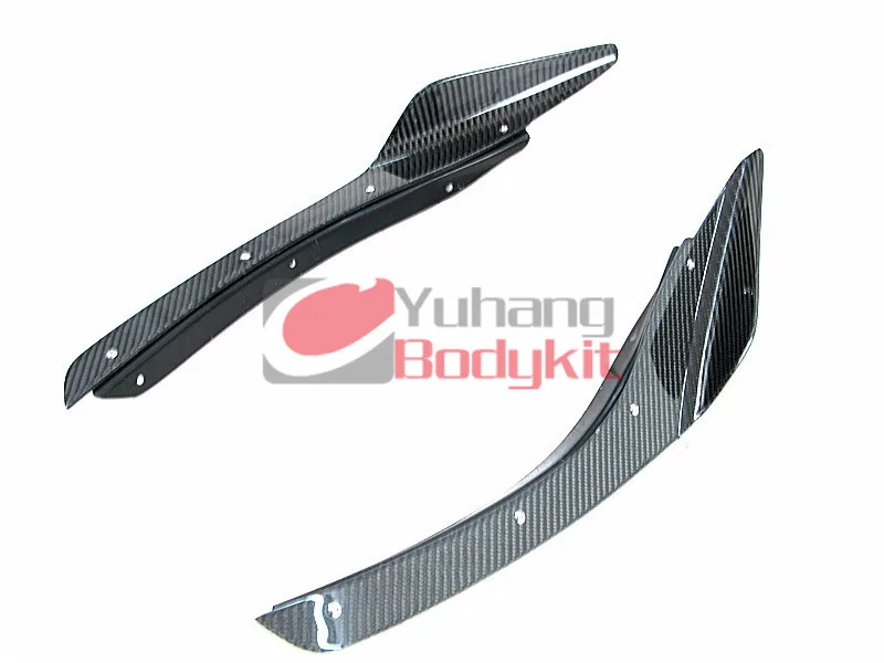 

Carbon Fiber FRONT BUMPER CANARDS For CF R35 GTR 14 VER VA STYLE
