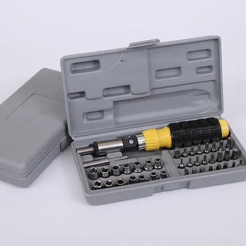 

41Pcs/set Precision Screwdriver Set Phillips/Slotted Bits With Magnetic Multitool Home Appliances Repair Hand Tools