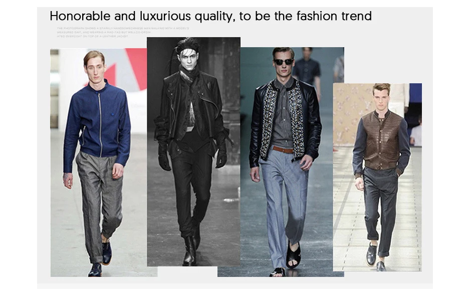 black leather jacket men