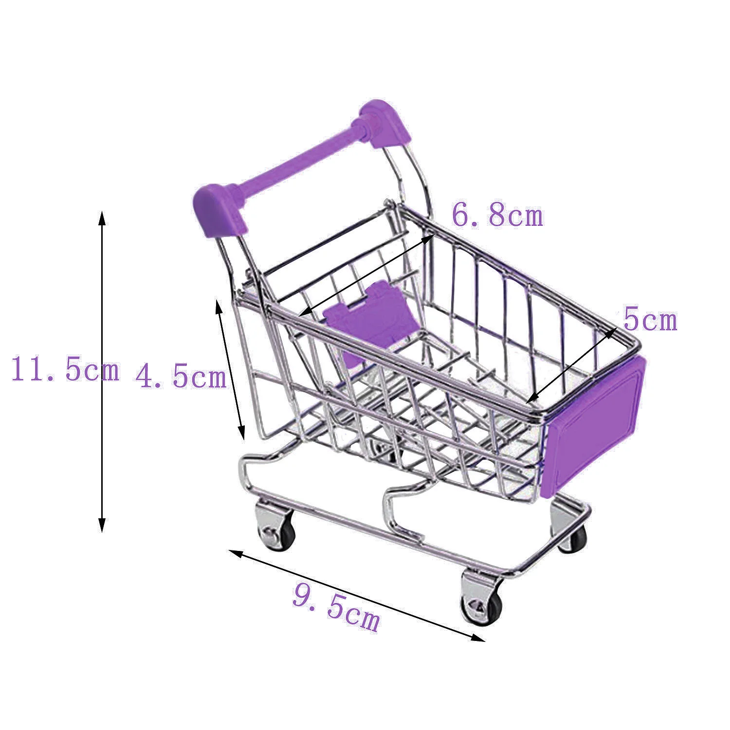 Дети мини моделирование складной металлическая магазинная тележка супермаркет Mall корзину тележка корзина для покупок продукты ролевые игры игрушка