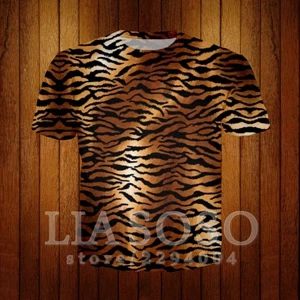 Футболка с леопардовым принтом Для мужчин Для женщин забавные животные меха рубашка Camiseta 3D футболка Для мужчин s Повседневное Фитнес Футболки-топы Лев футболка r1 - Цвет: Бежевый