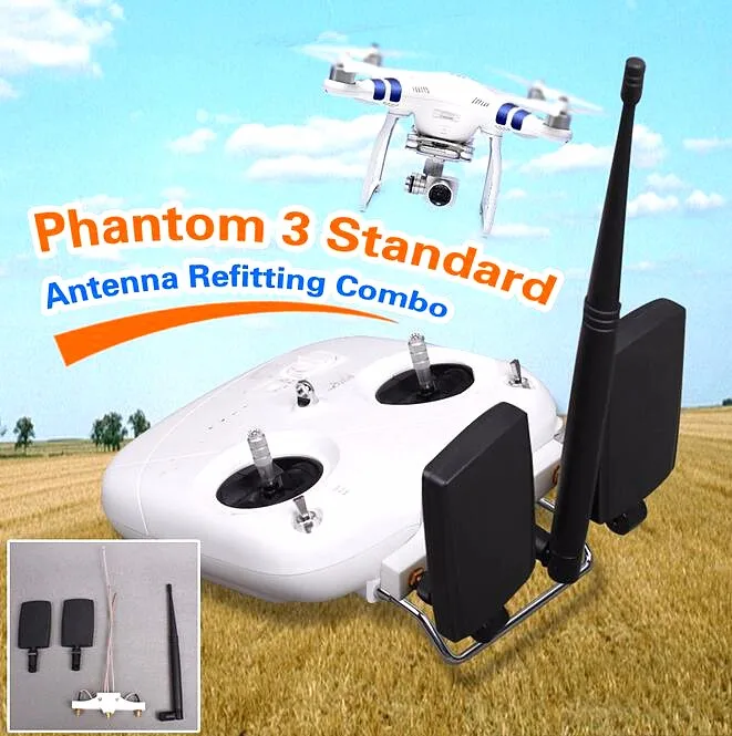 DJI Phantom 3 Standard Remote Control Accessories Signal Booster Increase Control Distance For DJI Phantom 3 Standard