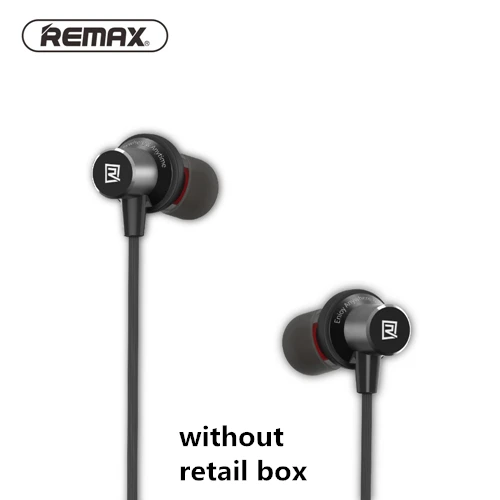 Remax S7 Bluetooth 4,1 спортивные металлические hifi наушники с магнитной адсорбцией для iphone 5s 6 7 plus, наушники, гарнитура для смартфона - Цвет: Black no box