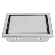 Stainless Steel Invisible Floor Waste Grate Drain Bathroom Shower Drainer For Household Hardware Tools 24 long floor drain stainless steel bathroom shower square floor waste grate sanitary pop up drain
