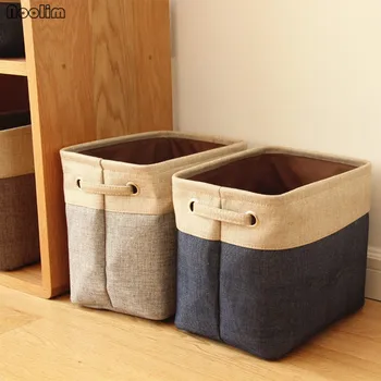 

NOOLIM Nylon Folding Storage Bag Basket Organizer Kids Toys Storage Box Underwear Clothes Organizers Laundry Car Trunk Book