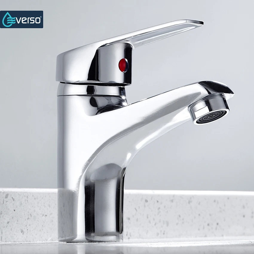 Günstige Beste verkauf Bad Becken Waschbecken Wasserhahn Chrom Einzigen Griff Küche Tap Wasserhahn Mixer heißer und kalten wasser schlauch Chrome Fertig