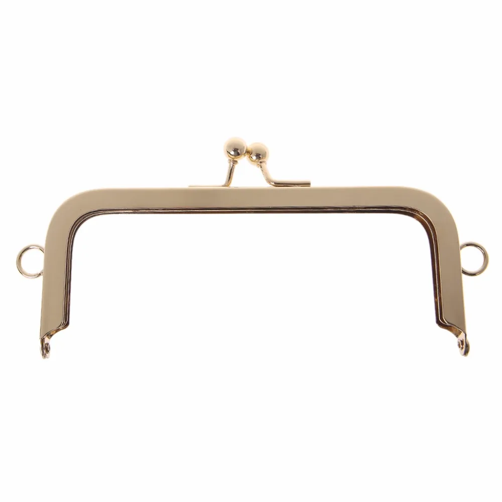 Metal Kiss Clasp Lock Frames Handle For DIY Purse Handbags Coins Bags