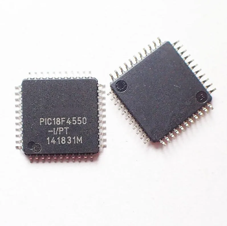 

1pcs/lots PIC18F4550-I/PT PIC18F4550 TQFP-44 New original IC 8-bit microcontroller MCU chip