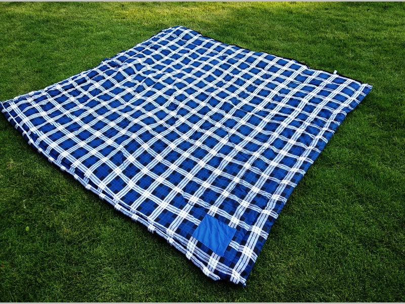 Sleeping bag single blue 4