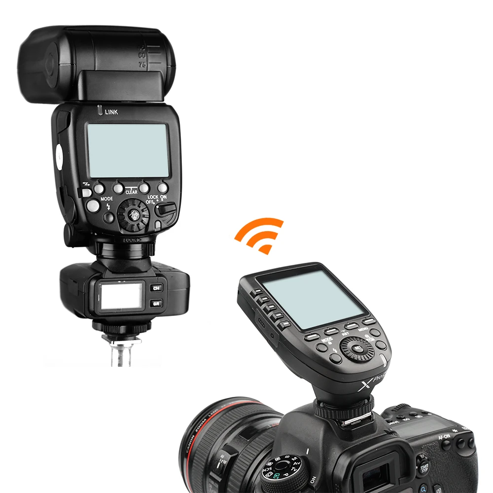 Godox Xpro-N i-TTL II 2.4g беспроводное устройство триггера Высокая Скорость синхронизации 1/8000 s X система с ЖК-дисплей Экран передатчик для цифровых зеркальных фотокамер Nikon