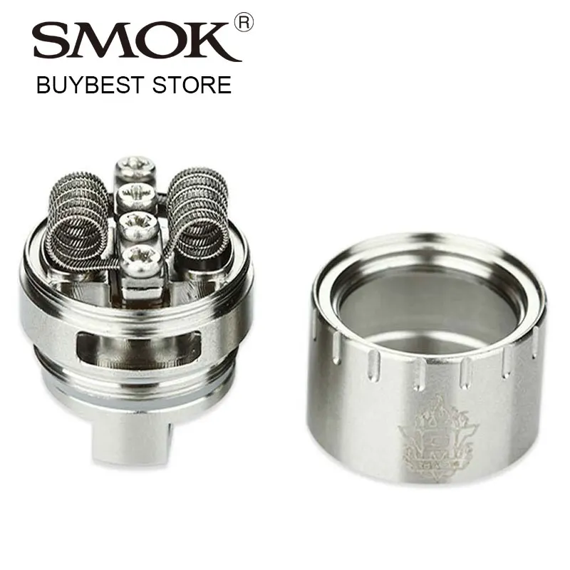 Beste Originele SMOK TFV8 RBA 16 Coil met 0.16ohm Octuple Core Gesmolten Clapton Coil Rebuildable Verstuiver Hoofd voor SMOK TF V8 Vape Tank