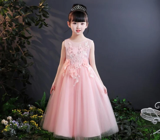 vestido 2018 verano niñas princesa vestido niños vestidos niñas vestido de fiesta niños ropa _ - AliExpress Mobile