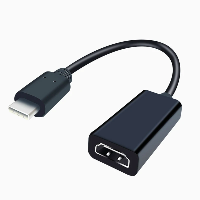 Usb type C к HDMI адаптер, USB 3,1(USB-C) к HDMI адаптер конвертер «Папа-мама» для MacBook2016/huawei Matebook/Smasung S8 - Цвет: 20cm B version