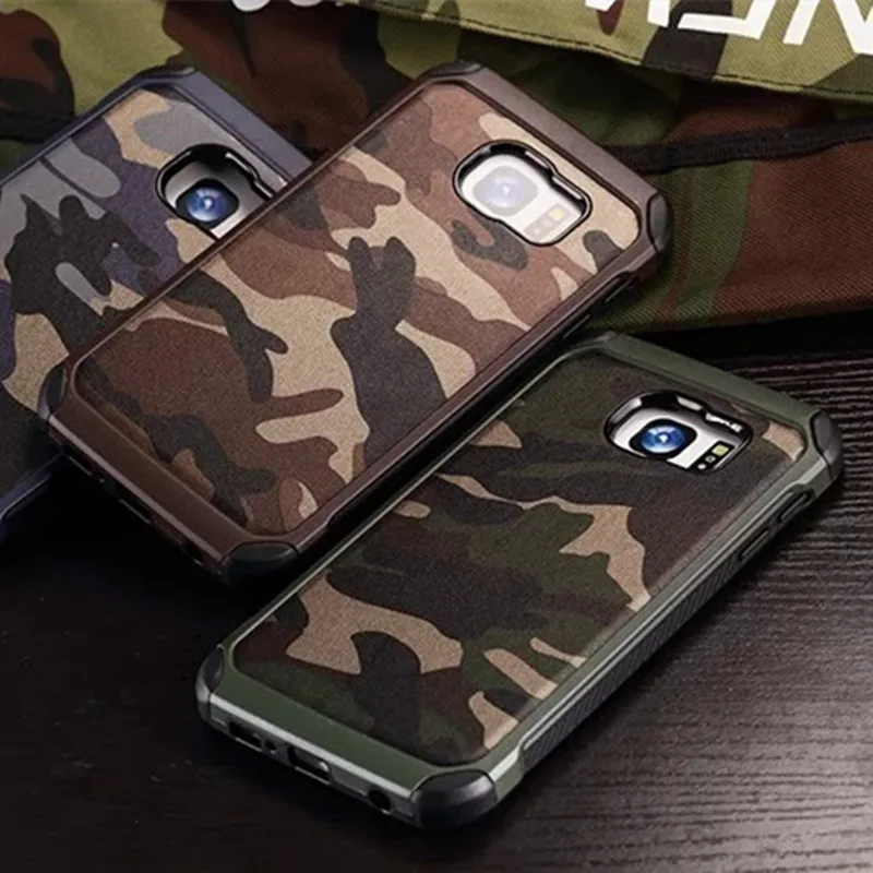 Защитный камуфляжный чехол с рисунком для Samsung Galaxy S8 S9 Plus S5 S6 S7 edge Note 8 9 5 4 G530