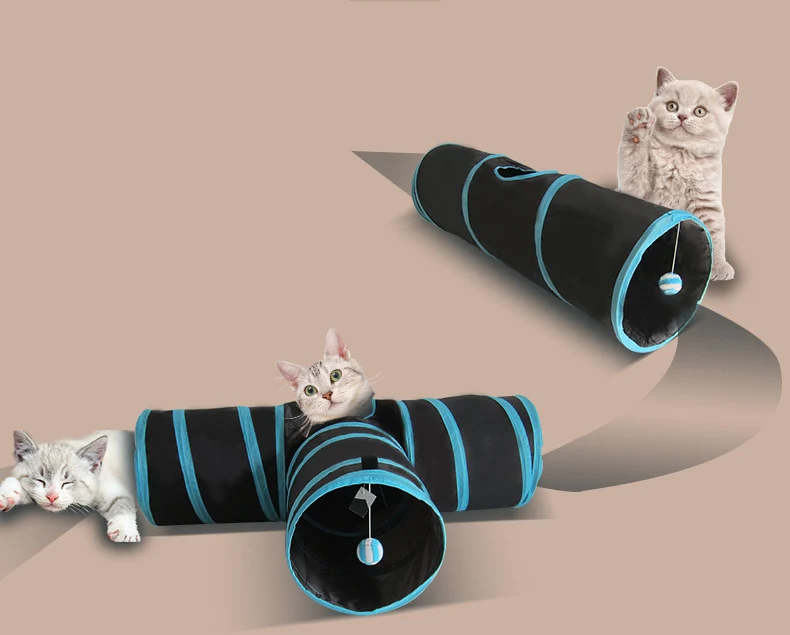 Dog-Toys-Pet-Cat-Play-Tunnel-Foldable-3-Holes-Pet-Cat-Tunnel-Toys-Indoor-Outdoor-Durable-1x-3Way-Tubes-Shape-T-Puppy-cat-play-house-Exercise-Tunnel-Cave-Toys-PT0087 (8)
